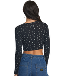 The RVCA Womens Homecoming Top in RVCA Black