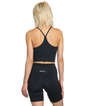 The RVCA Womens Essential Sports Vest in Black