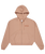 The RVCA Womens Court Zip Hoodie in Warm Taupe
