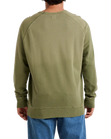The RVCA Mens Vacancy Sweatshirt in Surplus