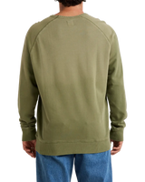 The RVCA Mens Vacancy Sweatshirt in Surplus