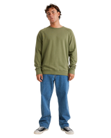 The RVCA Mens Vacancy Sweatshirt in Surplus