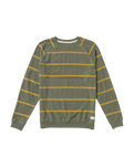 The RVCA Mens Vacancy Crew Sweatshirt in Sage Leaf