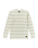 The RVCA Mens Dayshift Thermal Stripe Long Sleeve T-Shirt in Ceramic