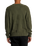 The RVCA Mens Hi Grade Boro Jumper in Olive Heather