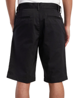 The RVCA Mens Americana Walkshorts in Black