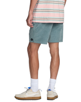The RVCA Escape Elastic Cord II Walkshorts in Lead | Available at Anns Cottage