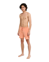 The RVCA Mens Escape Walkshorts in Tawny Orange