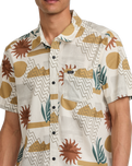 The RVCA Mens Anytime Shirt in Natural