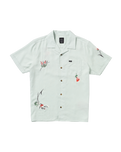 The RVCA Womens Nectar Shirt in Green Tea