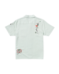 The RVCA Womens Nectar Shirt in Green Tea