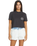 The Volcom Womens Pocket Dial T-Shirt in Vintage Black