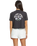 The Volcom Womens Pocket Dial T-Shirt in Vintage Black