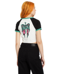The Volcom Alix Nicloux 2 T-Shirt in Black & White | Available at Anns Cottage