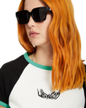 The Volcom Alix Nicloux 2 T-Shirt in Black & White | Available at Anns Cottage