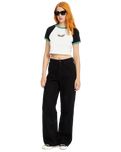 The Volcom Alix Nicloux 2 T-Shirt in Black & White | Available at Anns Cottage