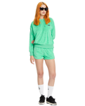 The Volcom Sweeterry Pullover Hoodie in Jade | Available at Anns Cottage