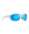 The Maui Jim Nuu Landing Polarised Sunglasses in White, Navy and Blue Hawaii