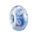 The Nalu Beads Isles Of Scilly Bead in Blue & Silver