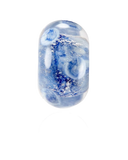 The Nalu Beads Isles Of Scilly Bead in Blue & Silver