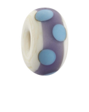 The Nalu Beads Mawgan Porth Bead in Purple & Blue