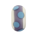 The Nalu Beads Mawgan Porth Bead in Purple & Blue