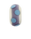The Nalu Beads Mawgan Porth Bead in Purple & Blue