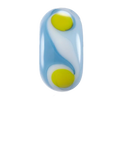 The Nalu Beads Gyllyngvase Bead in Multi