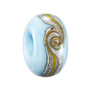 The Nalu Beads Towan Beach Bead in Blue & Yellow