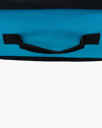 The Bulldog Triple Bodyboard Bag in Black & Cyan