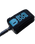 Double Swivel Ankle Surfboard Leash in Black & Cyan