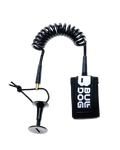 Session Bicep Coil Bodyboard Leash in Black & White