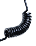 Session Bicep Coil Bodyboard Leash in Black & White