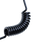 Session Bicep Coil Bodyboard Leash in Black & White