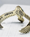 As Above Cuff in Assorted Moonstone