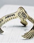 As Above Cuff in Assorted Moonstone