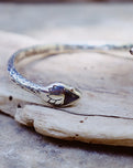 Serpent Cuff in Sterling Silver