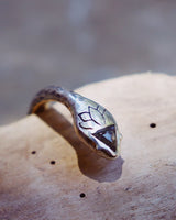 Serpent Cuff in Sterling Silver