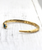 Serpent Cuff in Gold Plated Brass