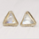 Shrine Studs in Gold Plated Sterling Silver