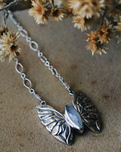 The Bahgsu Jewels Monarch Moon Necklace in Sterling Silver