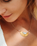 The Bahgsu Jewels Natural Mystic Necklace in Gold Plated Brass