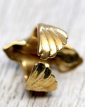 As Above Ring in Gold Plated Brass