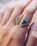 The Bahgsu Jewels Shape Shift Ring in Silver Two Tone Brass