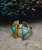 The Bahgsu Jewels Shape Shift Ring in Silver Two Tone Brass Turquoise