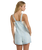 Beach Crush Demin Playsuit in Blue Mist