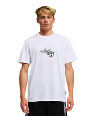 The Billabong Mens A.I. Argyle Premium T-Shirt in White