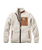 Trekker Sherpa Fleece Jacket in Warm Ivory