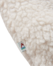 The Passenger Mens Trekker Sherpa Fleece Jacket in Warm Ivory