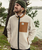 The Passenger Mens Trekker Sherpa Fleece Jacket in Warm Ivory